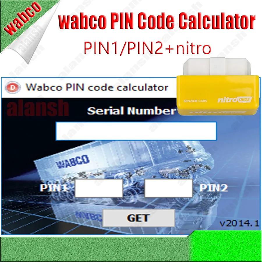 Keygen   Nitro, Wabco PIN ڵ , PIN1/PIN2 Ƽ, α 2024